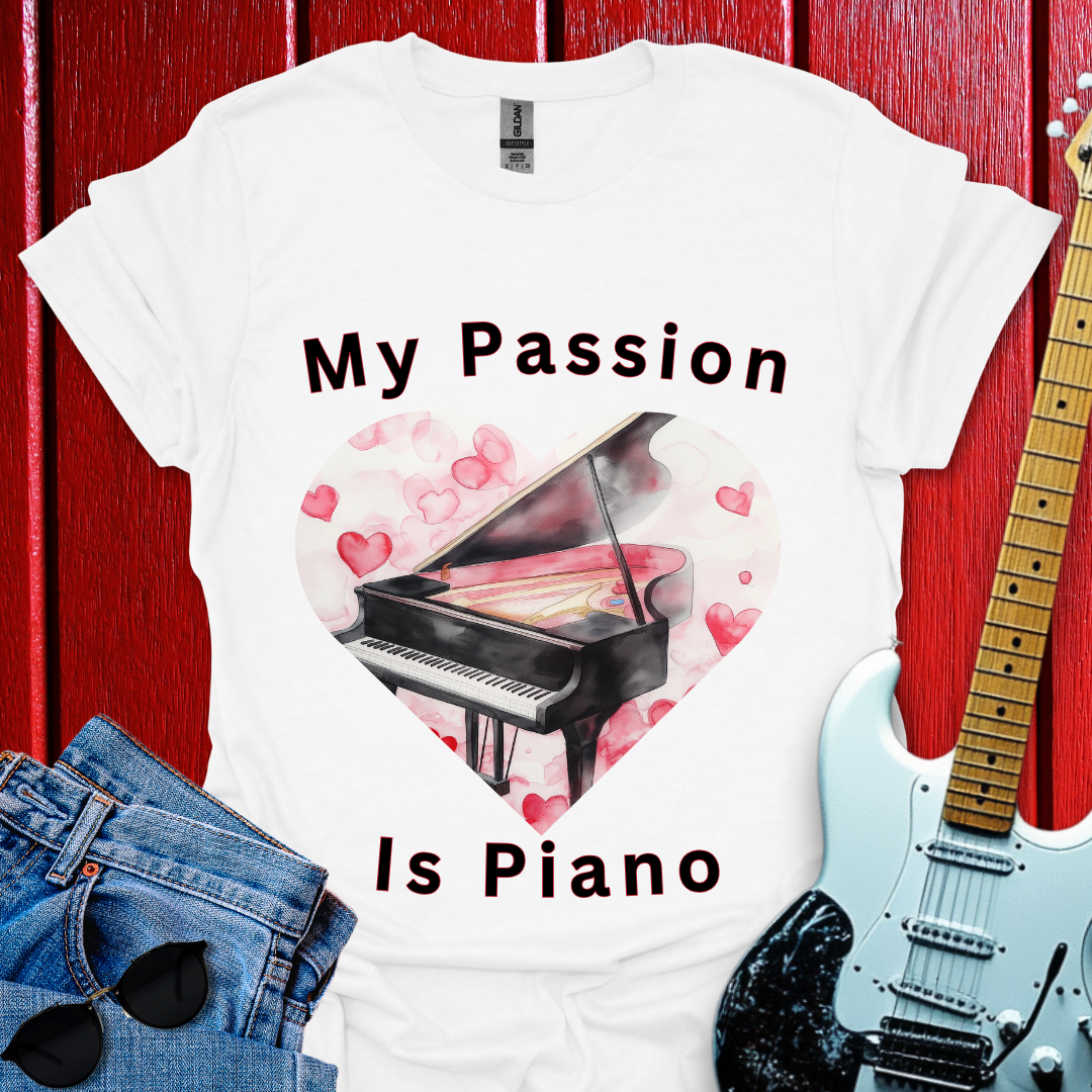 Passion Piano T-shirt