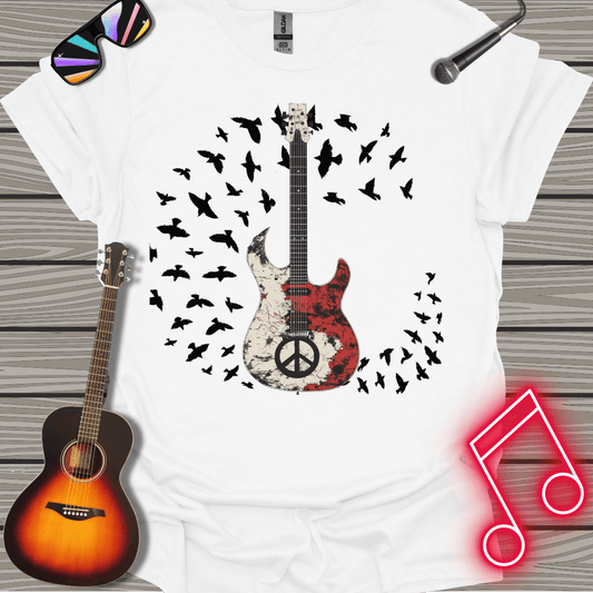 Peace Guitar T-shirt