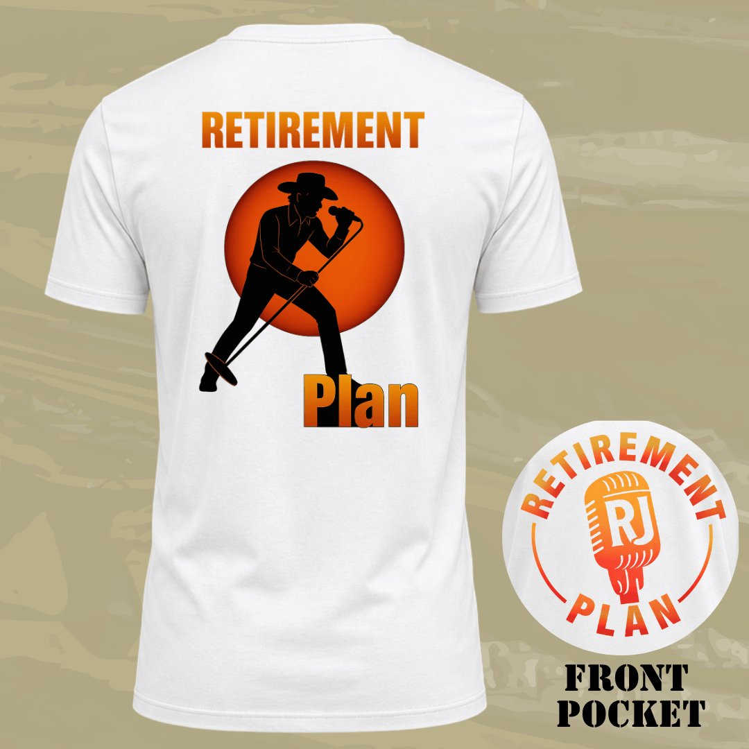 Retirement Cowboy Back T-shirt