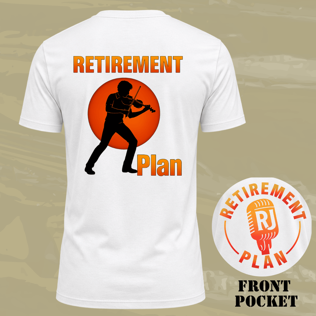 Retirement  Fiddler Back T-shirt